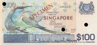Gallery image for Singapore p6s: 100 Dollars