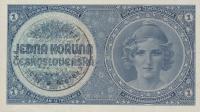 Gallery image for Bohemia and Moravia p1a: 1 Koruna