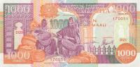 Gallery image for Somalia p37a: 1000 Shilin