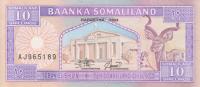Gallery image for Somaliland p2a: 10 Shillings
