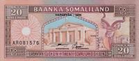 Gallery image for Somaliland p3b: 20 Shillings