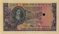 p108s from South Africa: 20 Rand from 1961