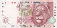 p125c from South Africa: 50 Rand from 1999