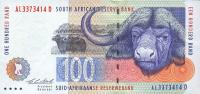 Gallery image for South Africa p126a: 100 Rand