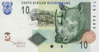 Gallery image for South Africa p128a: 10 Rand