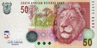 Gallery image for South Africa p130b: 50 Rand