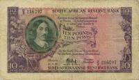 p98 from South Africa: 10 Pounds from 1952