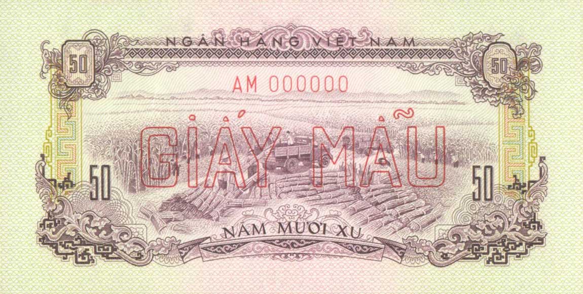 Front of Vietnam, South p39s: 50 Xu from 1966