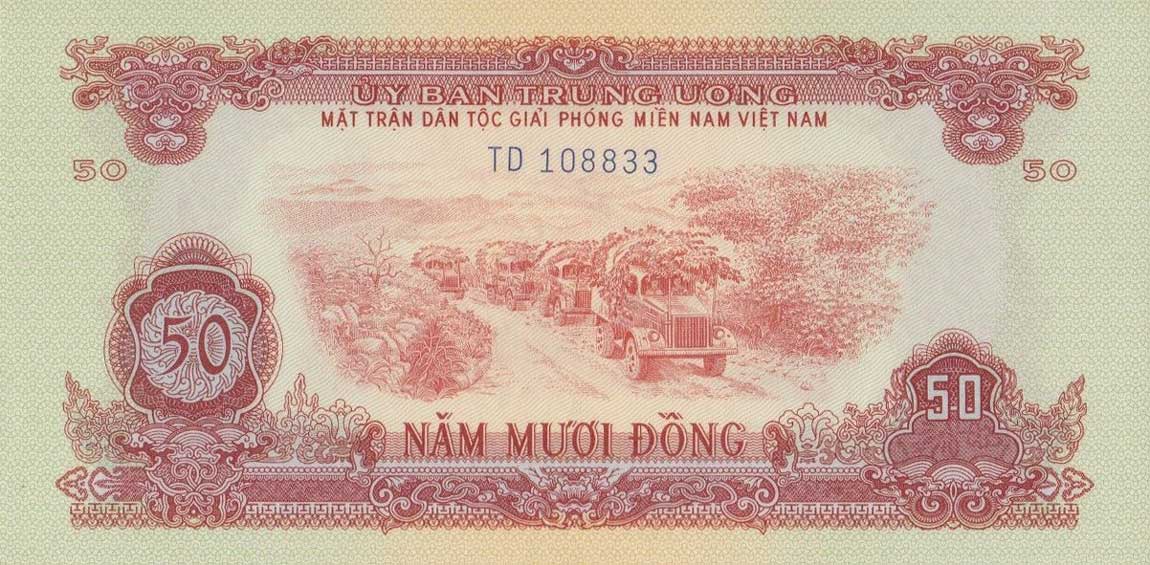 Front of Vietnam, South pR8: 50 Dong from 1963