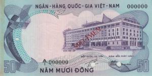 p30s from Vietnam, South: 50 Dong from 1972