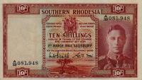 Gallery image for Southern Rhodesia p9b: 10 Shillings