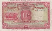 Gallery image for Southwest Africa p1c: 10 Shillings