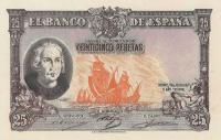 Gallery image for Spain p106A: 25 Pesetas