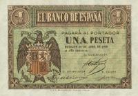 Gallery image for Spain p107a: 1 Peseta