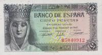 Gallery image for Spain p127a: 5 Pesetas