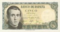 Gallery image for Spain p140a: 5 Pesetas