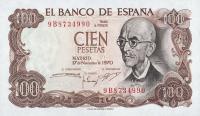 Gallery image for Spain p152a: 100 Pesetas