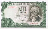 p154 from Spain: 1000 Pesetas from 1971