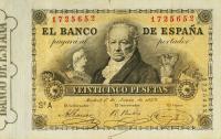 p39 from Spain: 25 Pesetas from 1889