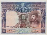 Gallery image for Spain p70a: 1000 Pesetas from 1925