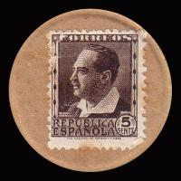 p96F from Spain: 5 Centimos from 1938