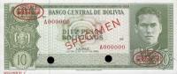 Gallery image for Bolivia p154s2: 10 Pesos Bolivianos