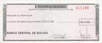 p172b from Bolivia: 5000 Pesos Bolivianos from 1982