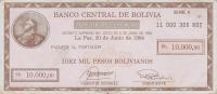 p183 from Bolivia: 10000 Pesos Bolivianos from 1984