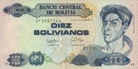 Gallery image for Bolivia p204a: 10 Boliviano