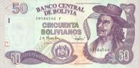 p225 from Bolivia: 50 Boliviano from 2001