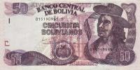 p240 from Bolivia: 50 Bolivianos from 2011