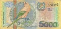 p152 from Suriname: 5000 Gulden from 2000