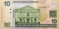Gallery image for Suriname p158b: 10 Dollars