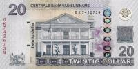 Gallery image for Suriname p164b: 20 Dollars
