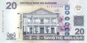 Gallery image for Suriname p164c: 20 Dollars