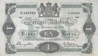 p32a from Sweden: 1 Krona from 1914