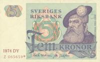 p51r3 from Sweden: 5 Kronor from 1974