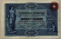 p2 from Switzerland: 100 Franken from 1907