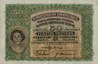 p34c from Switzerland: 50 Franken from 1927