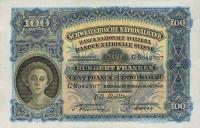 p35u from Switzerland: 100 Franken from 1947