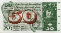 p48l from Switzerland: 50 Franken from 1972