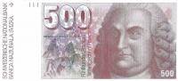 p58a from Switzerland: 500 Franken from 1976