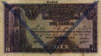p42d from Syria: 10 Livres from 1939