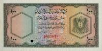 p78ct from Syria: 100 Livres from 1950