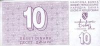 Gallery image for Bosnia and Herzegovina p21a: 10 Dinara