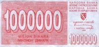 Gallery image for Bosnia and Herzegovina p33a: 1000000 Dinara