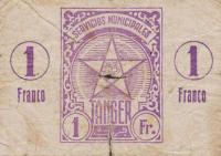 p3 from Tangier: 1 Franco from 1941
