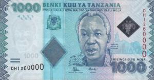 Gallery image for Tanzania p41b: 1000 Shilingi