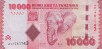 p44a from Tanzania: 10000 Shilingi from 2010