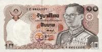 p87a from Thailand: 10 Baht from 1980